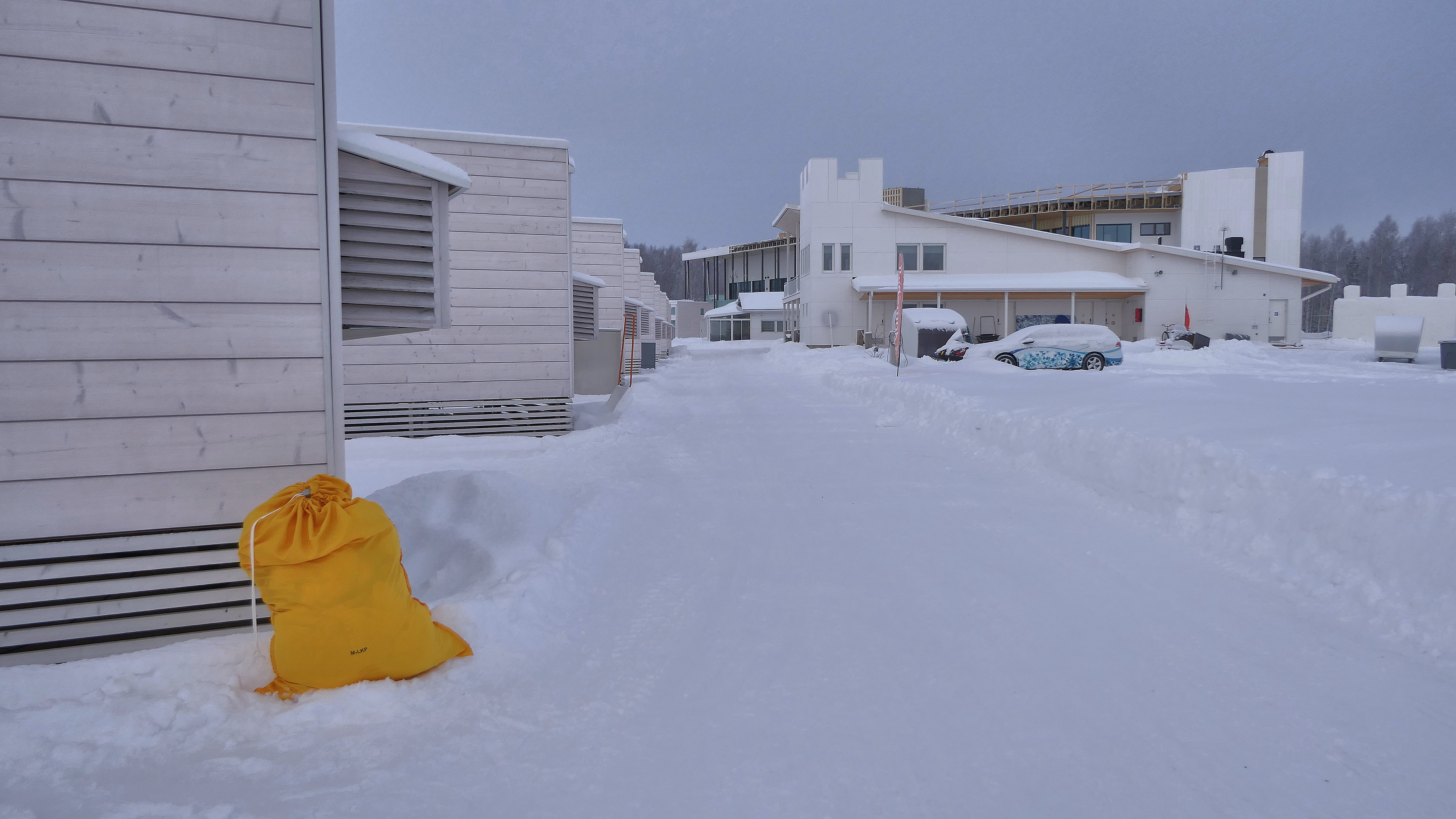 Die Lodges direkt am Meer